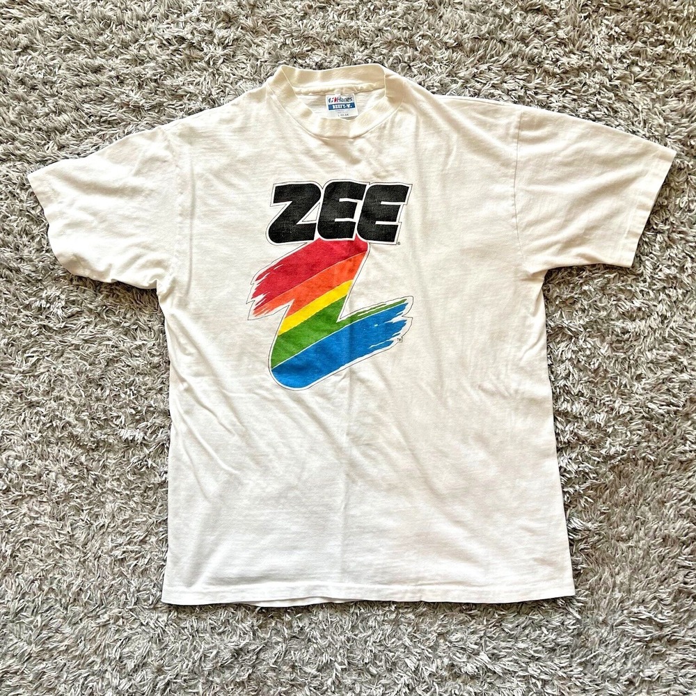 Vintage T Shirt Large Single Stitch Beefy-T USA Cotton ZEE Paper Products‎